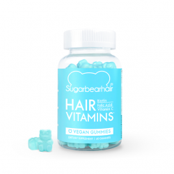 Sugar Bear Hair Hair Vitamins – wegańskie żelki poprawiające kondycję włosów 60 szt