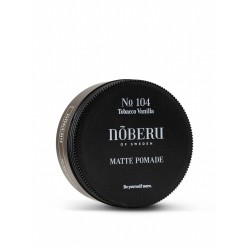 Noberu of Sweden Matte Pomade Tobacco Vanilla - matująca pasta do włosów 80 ml